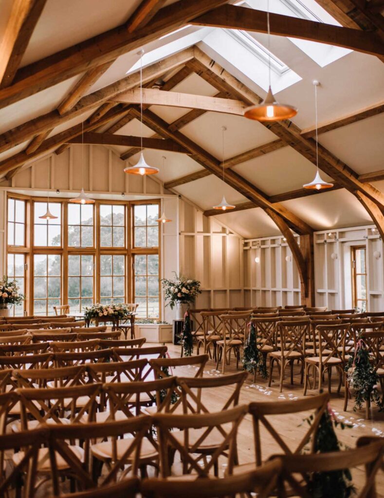 Inside Hyde House, a Cotswolds wedding venue